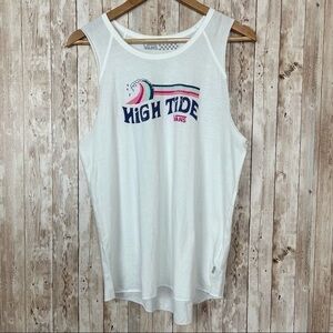 Vans High Tide Lightweight Muscle Tank Sz Large